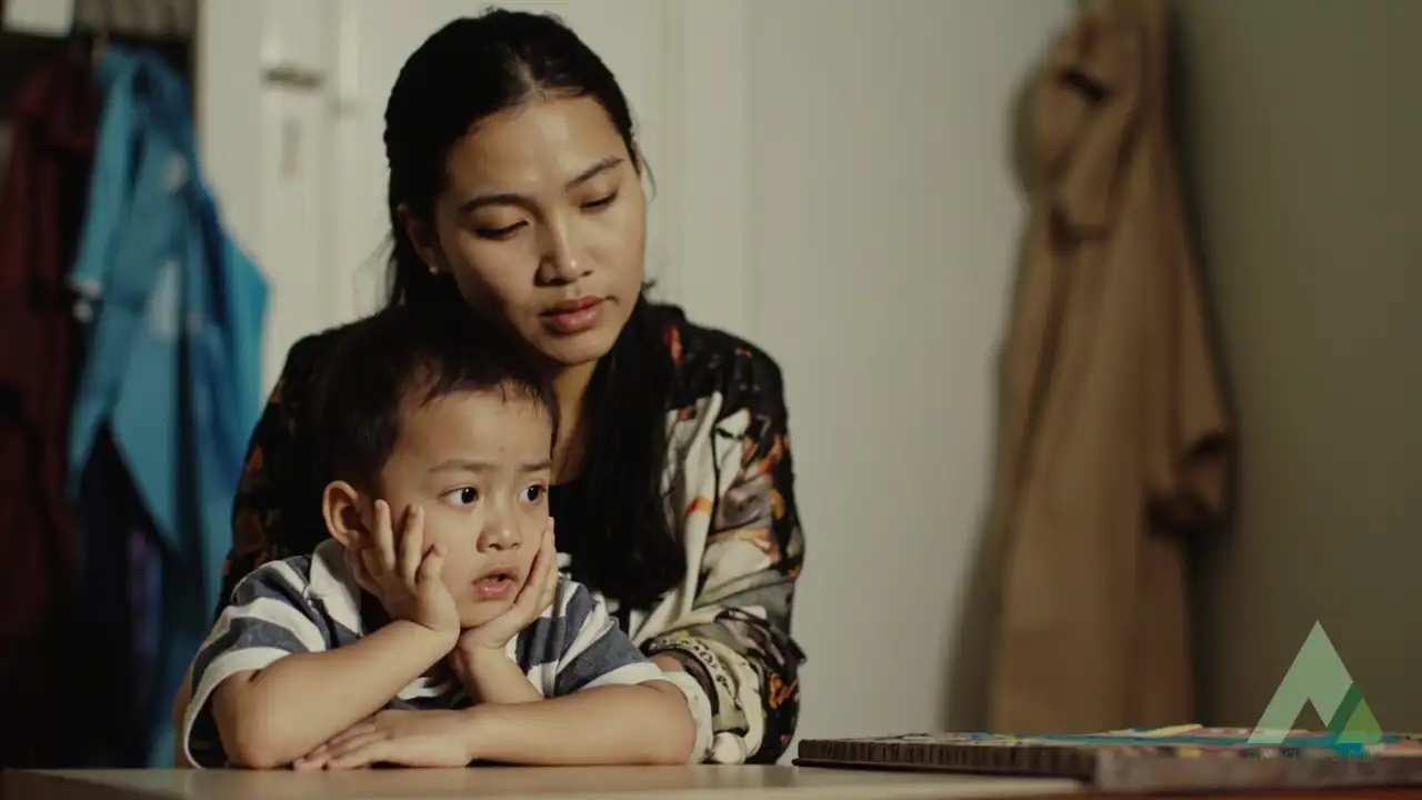 Rainy day in Nha Trang with simple English speaking practice at home