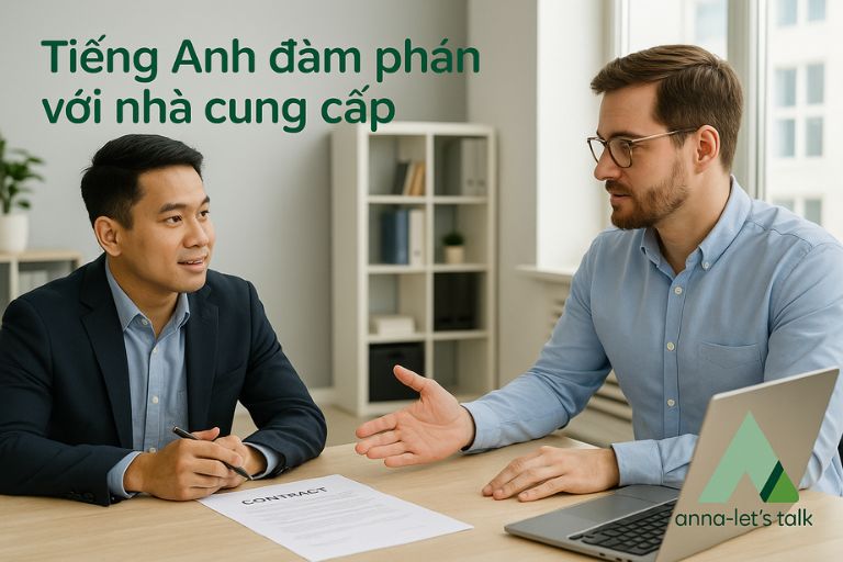 Tiếng Anh đàm phán với nhà cung cấp