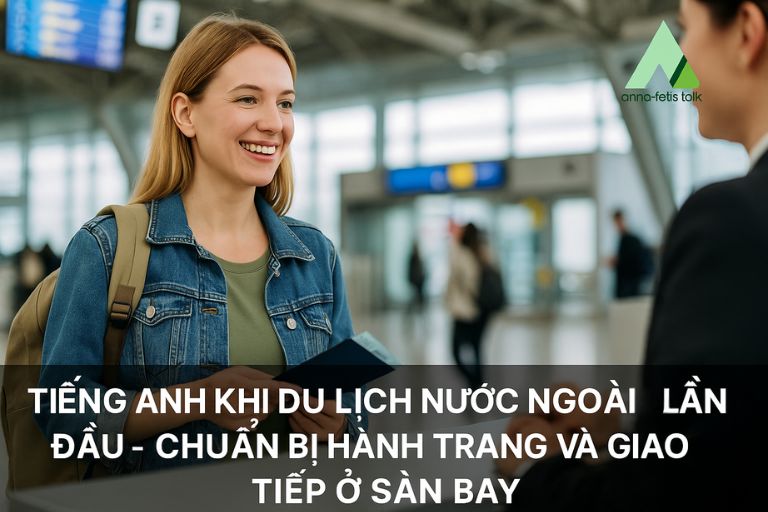 Tiếng Anh khi du lịch nước ngoài lần đầu – giao tiếp ở sân bay