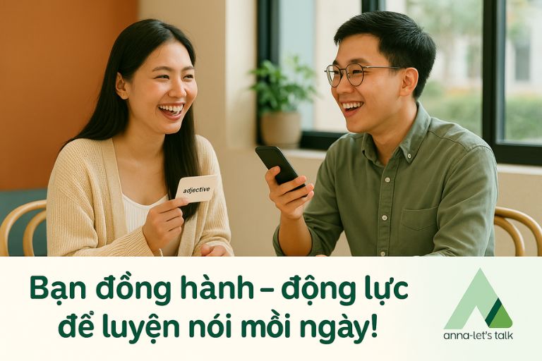 Tìm bạn học cùng để luyện nói tiếng Anh