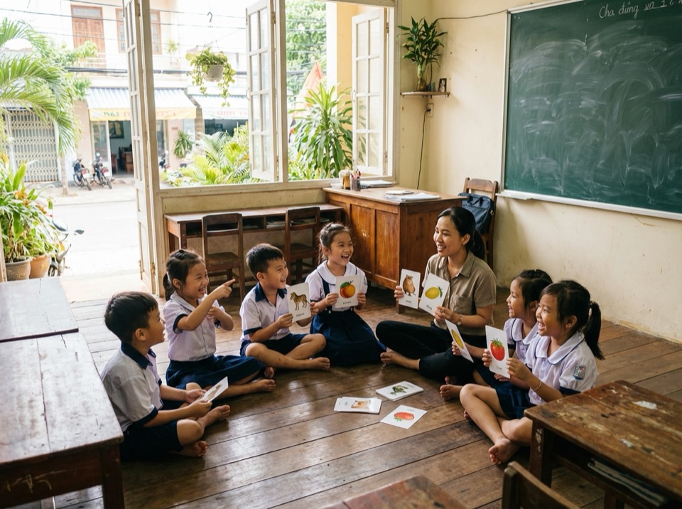 Lớp học trẻ em tại Anna Let's Talk